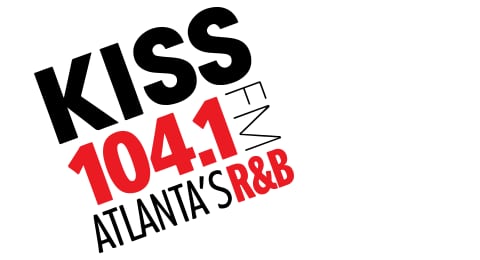 KISS 104.1 FM - Atlanta's R&B Logo